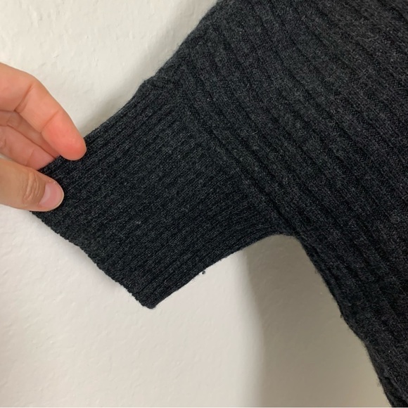 Vince 100% Cashmere Ribbed Pullover Cocoon Longline Sweater Women’s S Oversized - Picture 10 of 16